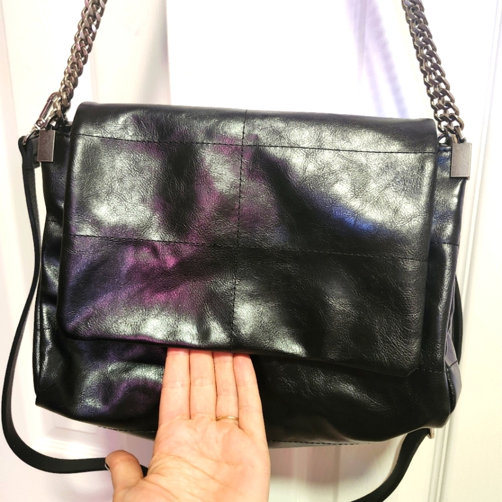 Zara Leather Shoulder Bag